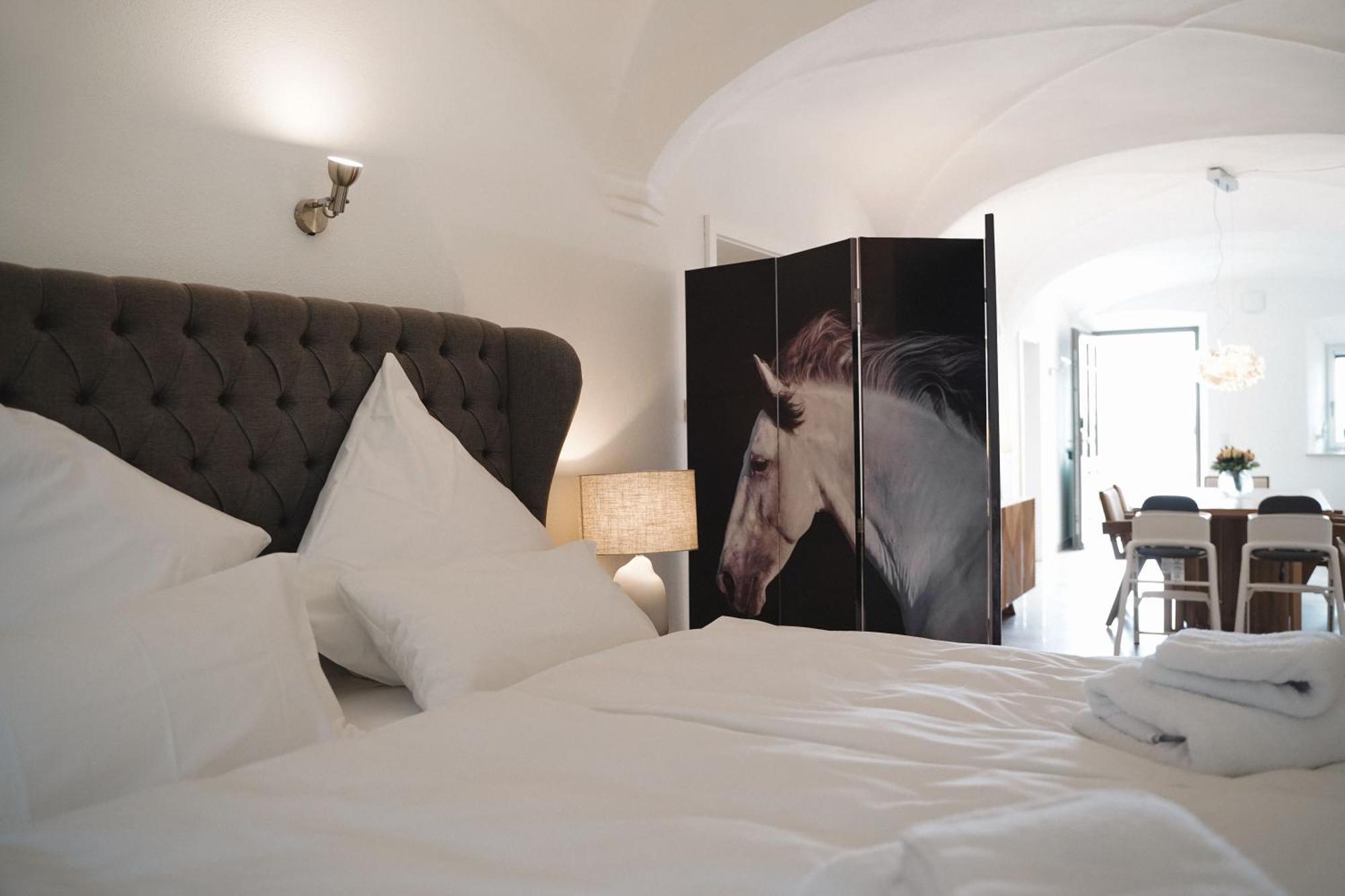 Black Horse Family Apartment - Barrierearm - Pfotenglueck - Familienzeit By Loewenherz Homes Stephanskirchen Exterior foto